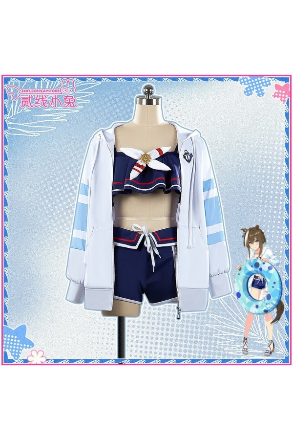 2XXT Cosplay Uma Musume Pretty Derby Cheval Grand Summer Swimsuit Cosplay Costume